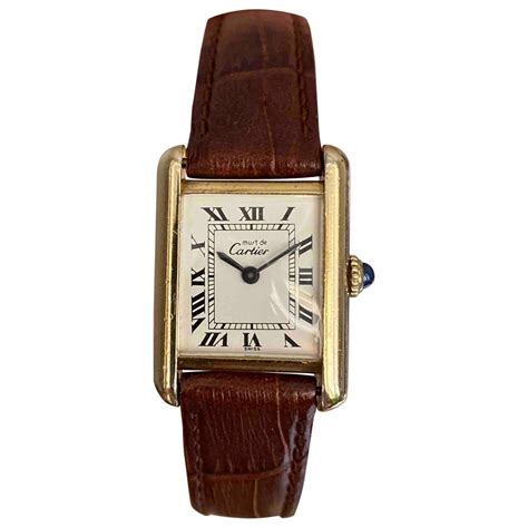 cartier tank anglaise moyen femme|cartier tank occasion.